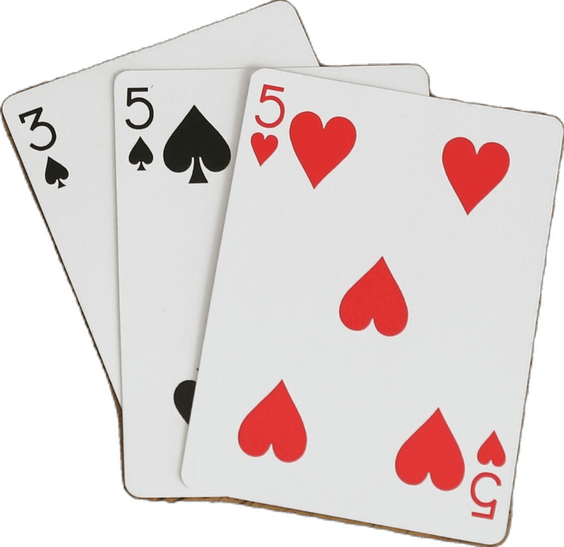 Cards how to play three thirteen family card game frugal fun for boys and girls clipart image