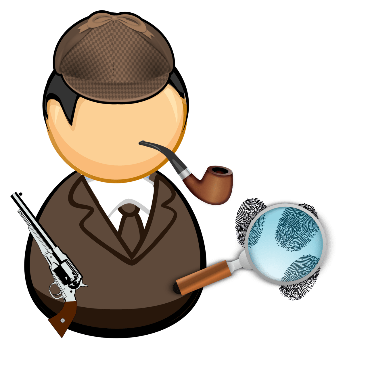 Detective clipart image 2