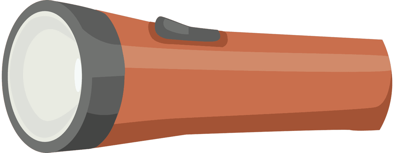 Flashlight vector clipart images 2