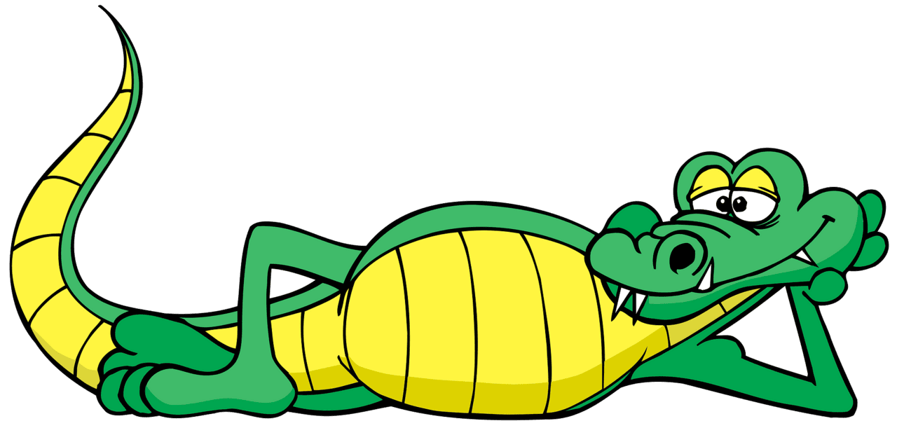 Alli gator vector clipart images 2