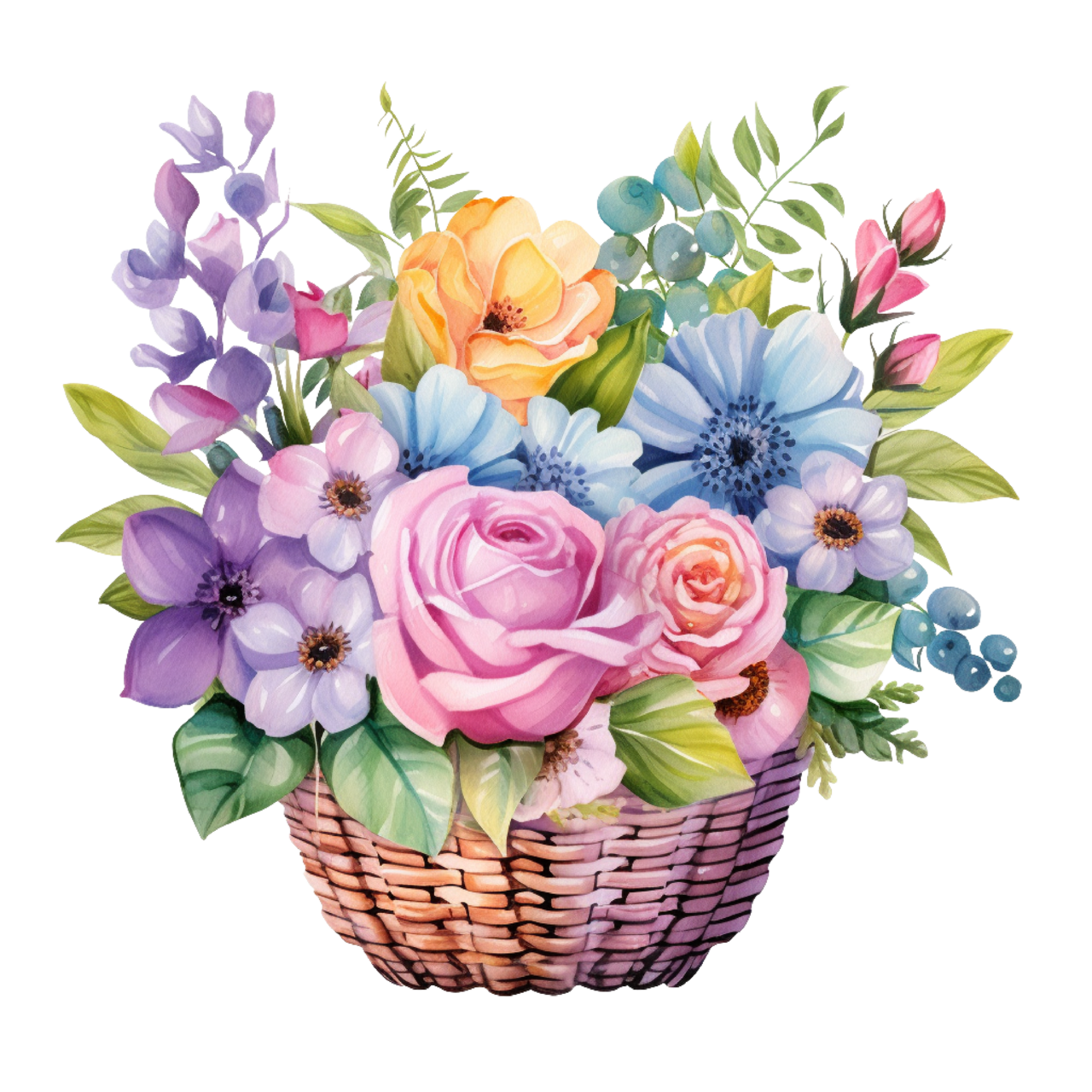 Bouquet pin page clipart photo 3