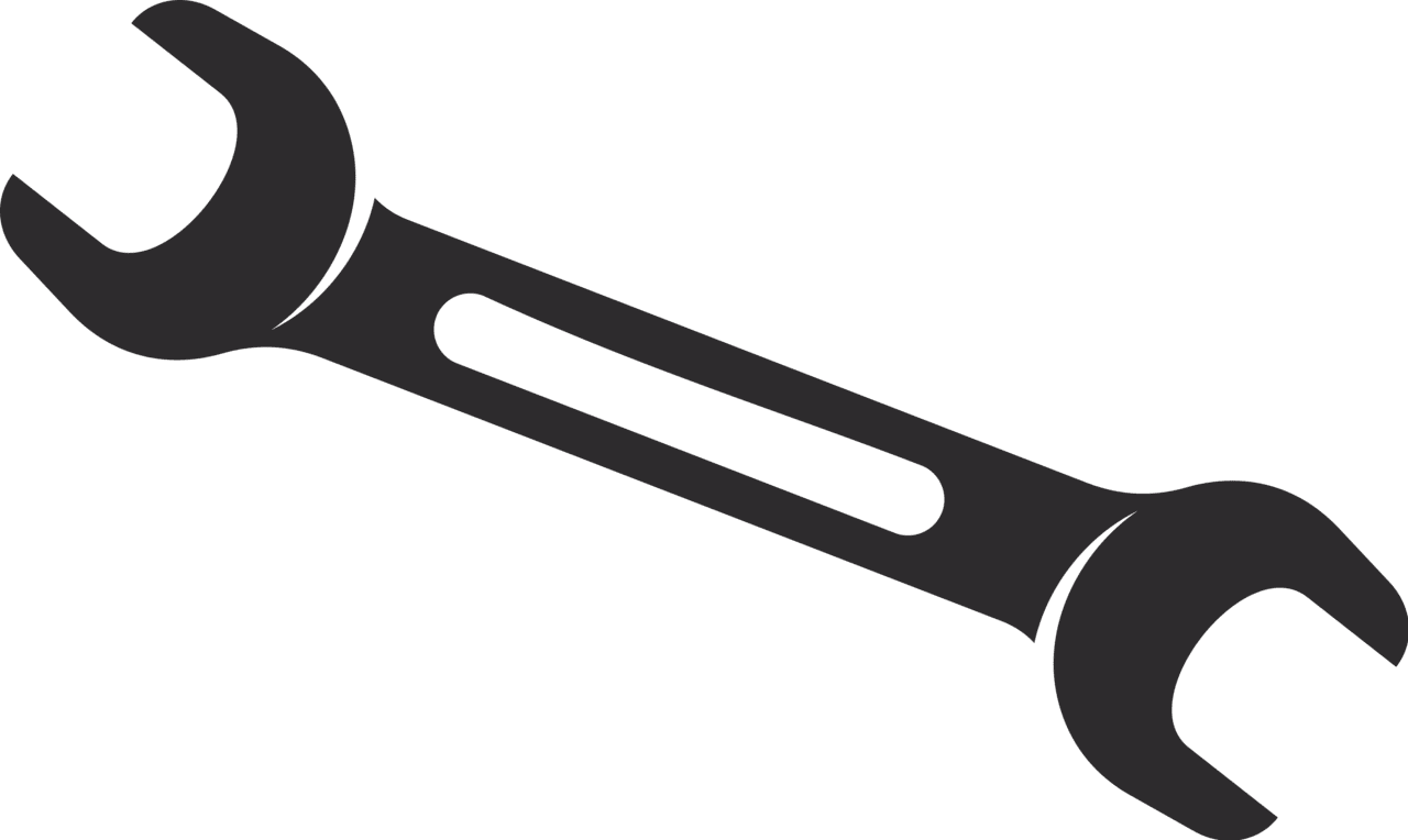 Wrench vector clipart images 6