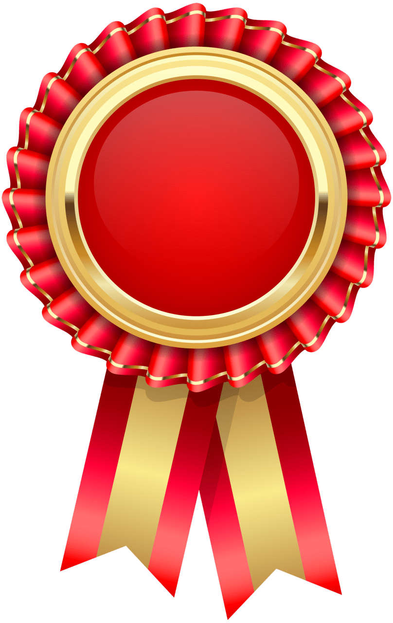 Award pin page clipart vector