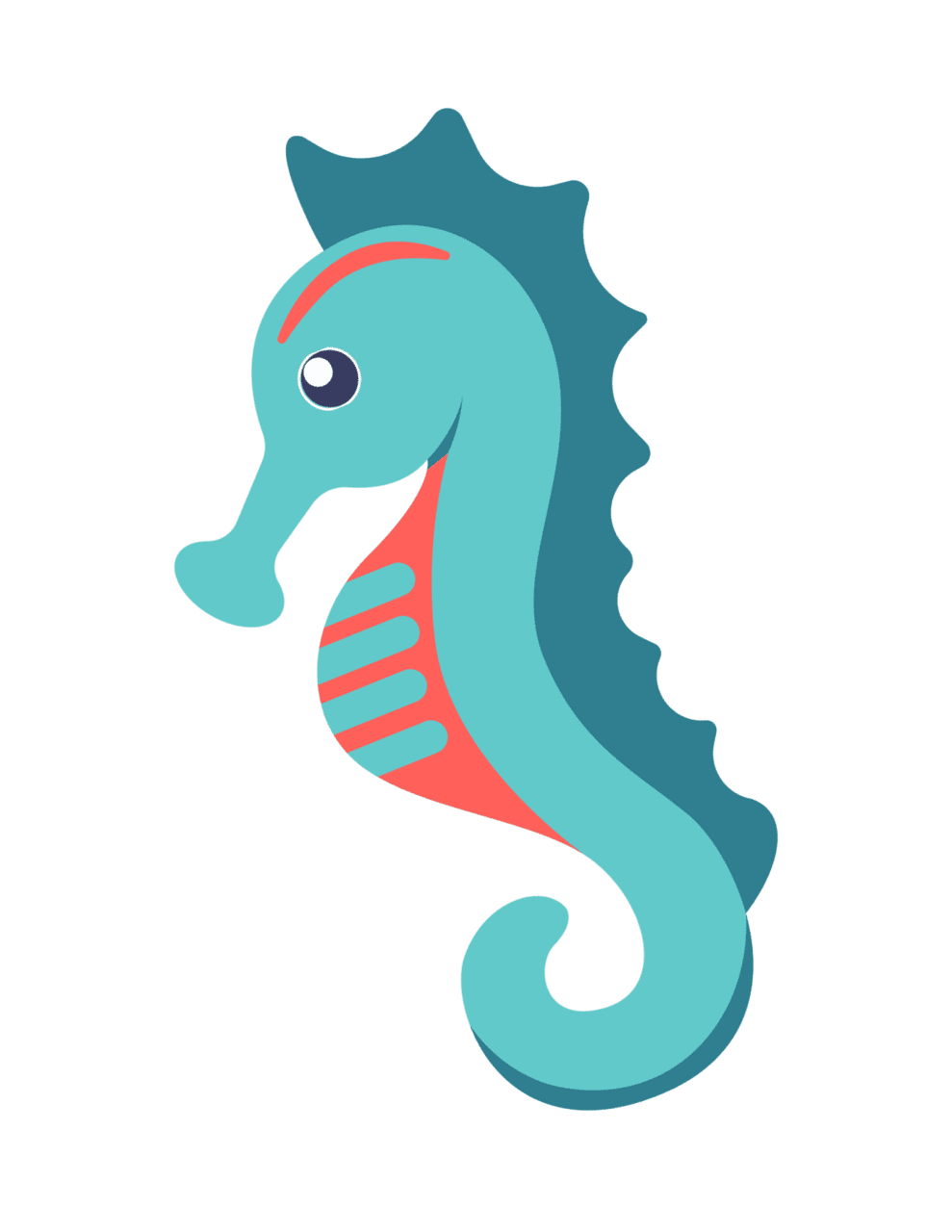 Seahorse otsego aquatic center schools clipart free