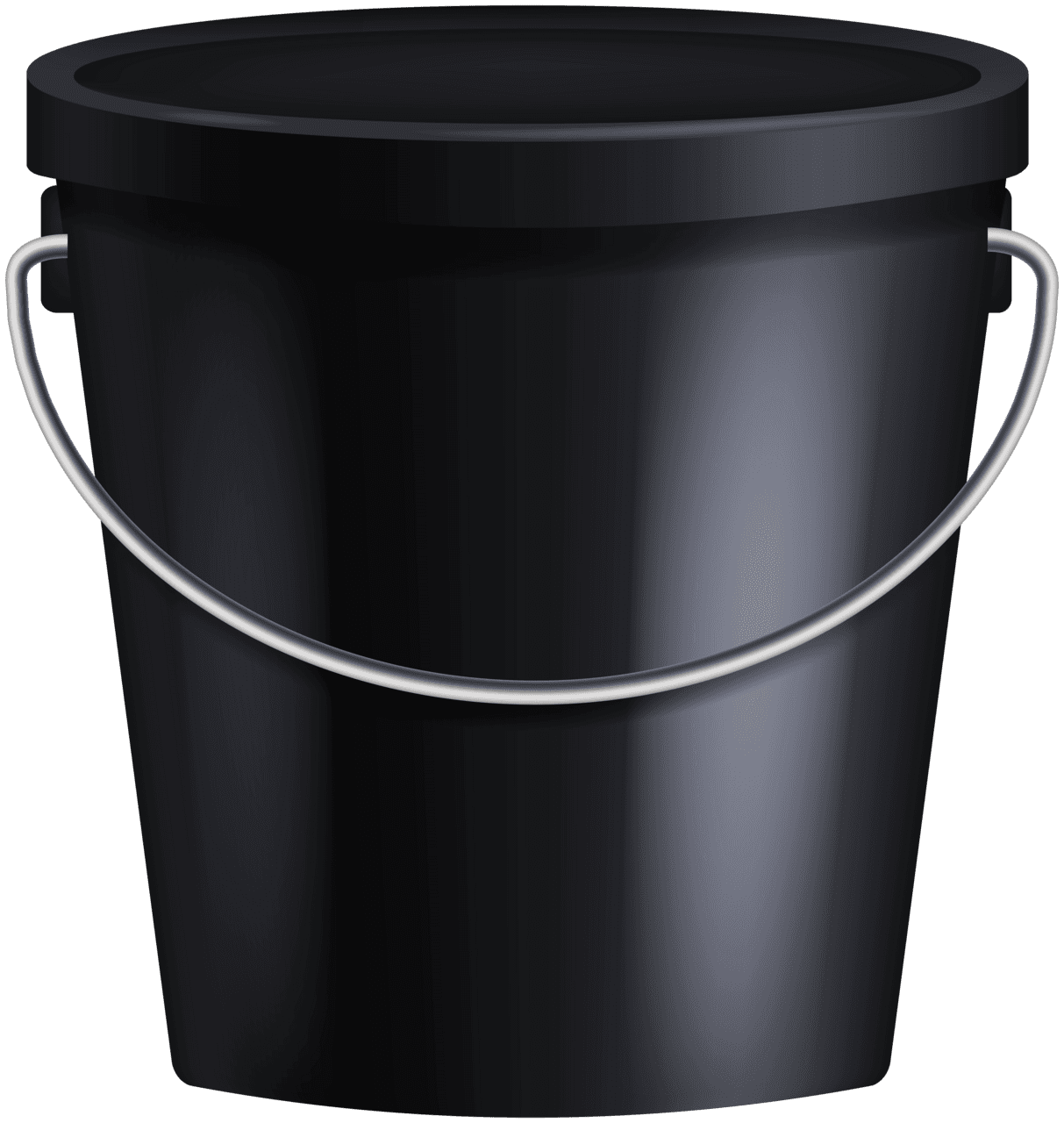 Black bucket clipart best photo