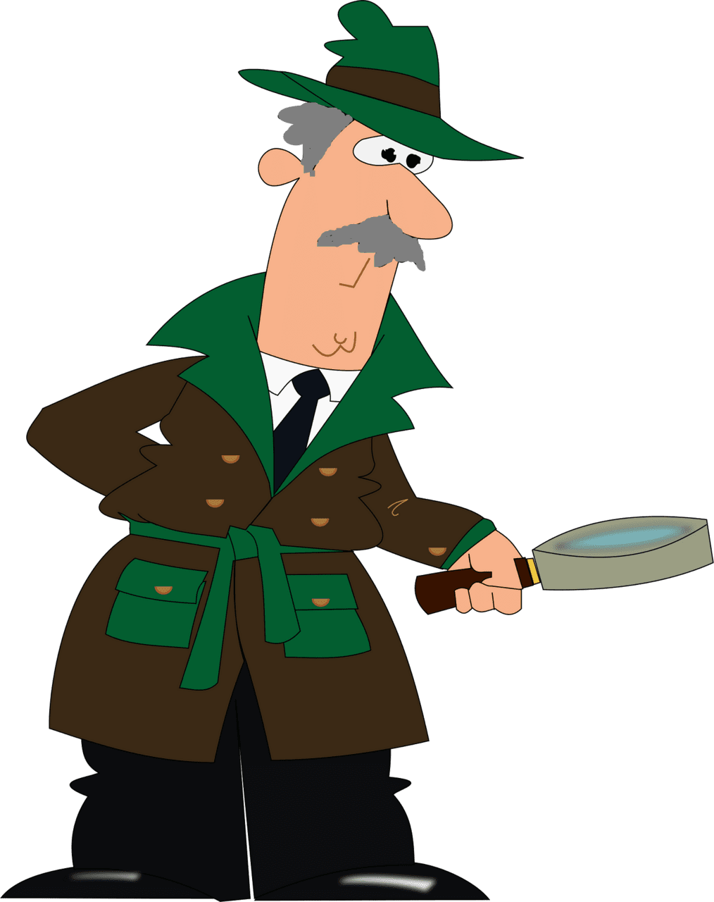 Detective vector clipart images 3