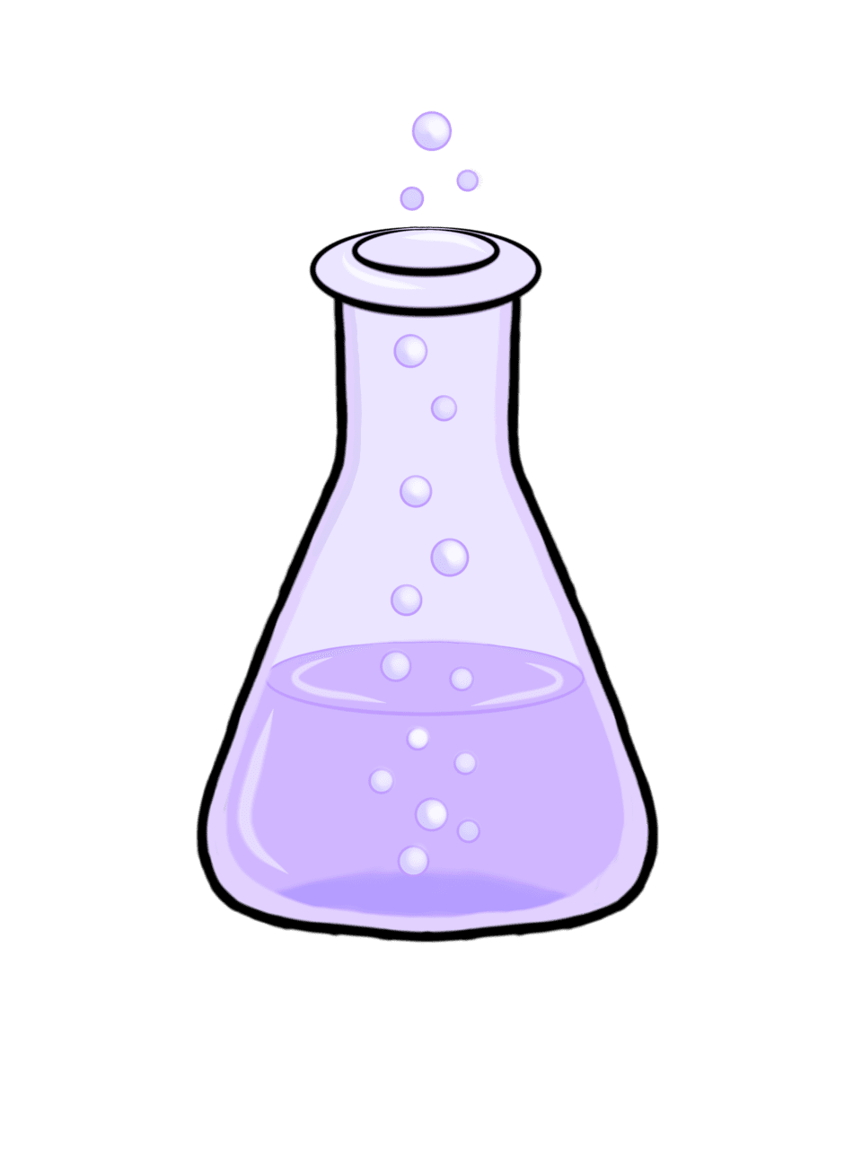 Chemistry tabung utama percobaan uji kimia clipart image