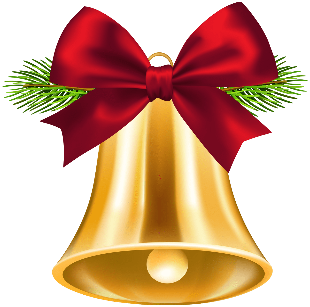 Christmas clearance bell images clipart