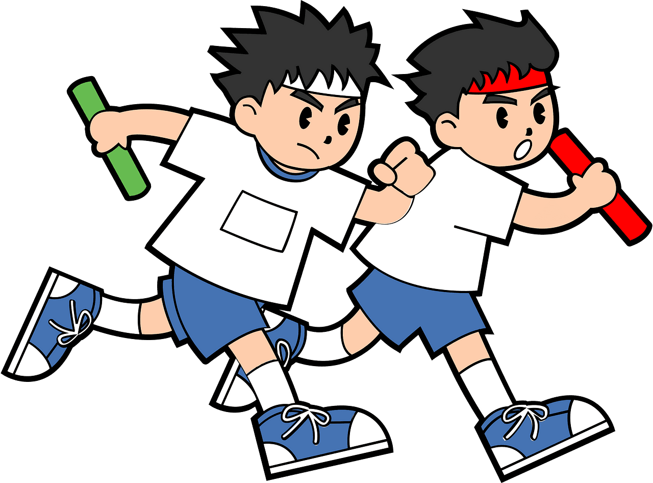 Field day sports vector clipart images 3