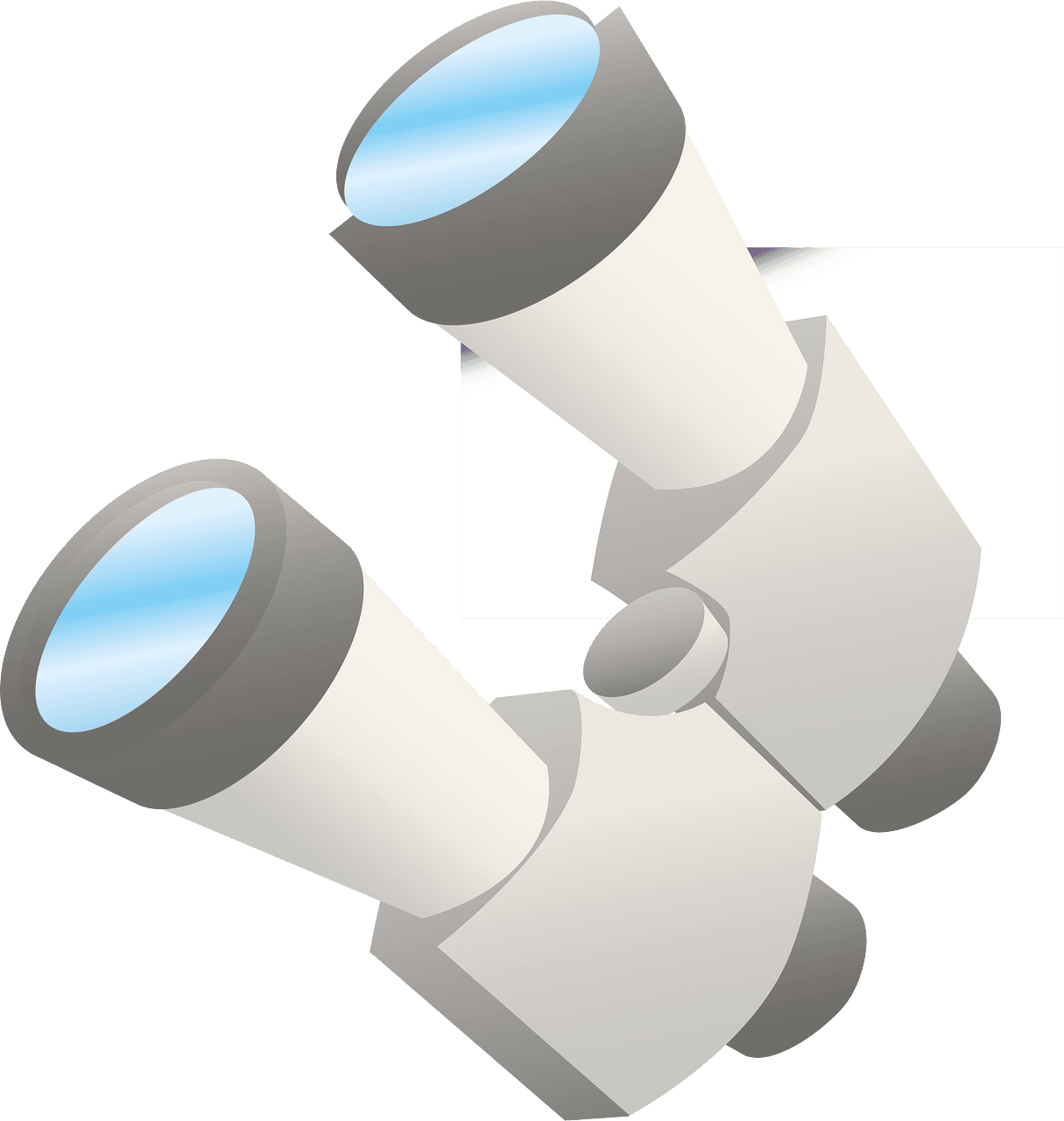 Binoculars field glasses vector clipart images 2