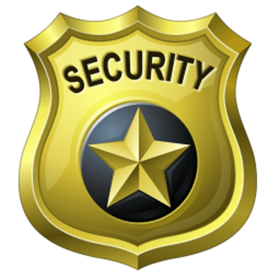 Shield security guard badge clipart picture