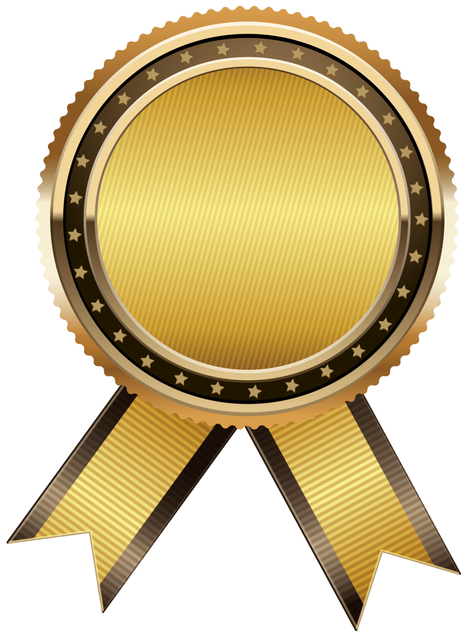 Award gold seal clipart image