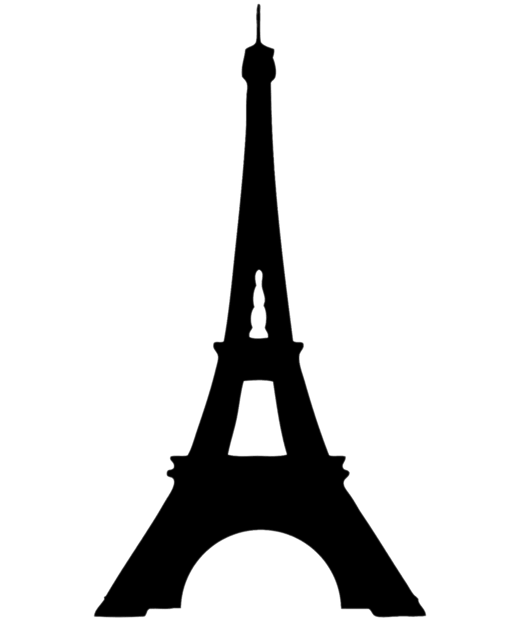 Eiffel tower pin page clipart clip art 2