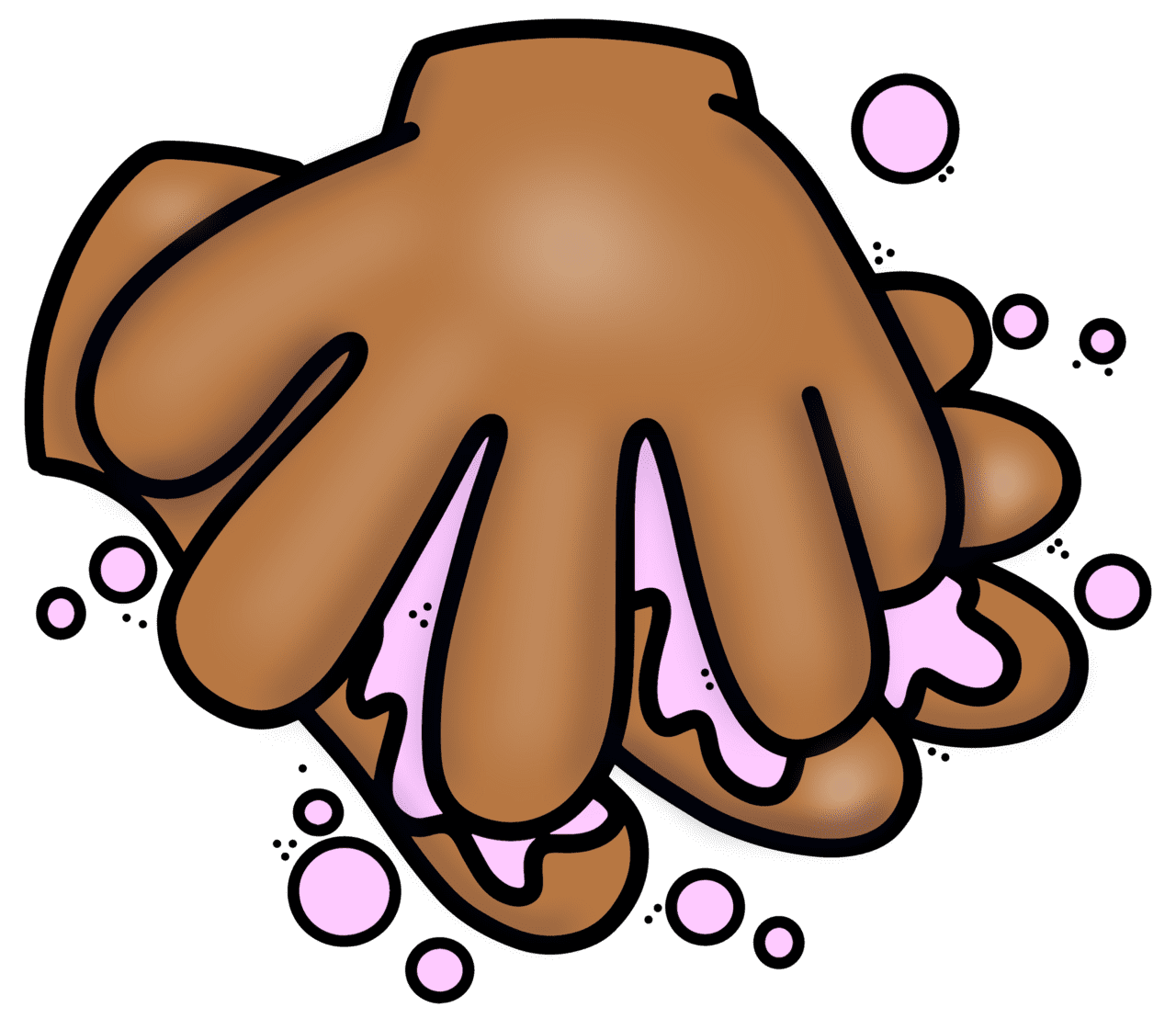 Washing hands pin page clipart free 2