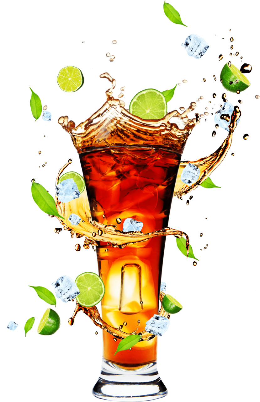 Cocktail orange juice coke cola clipart free