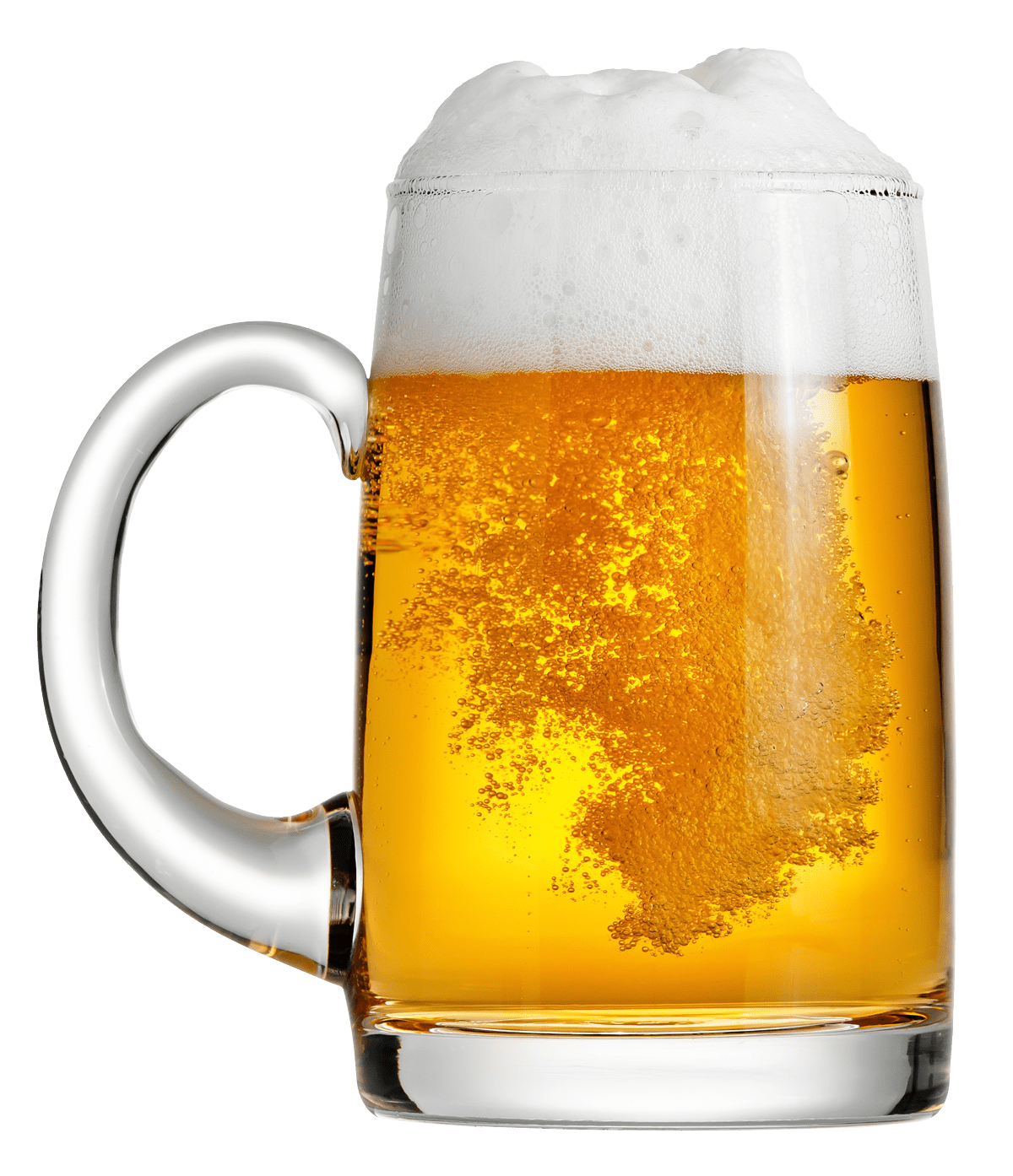 Alcohol beer mug clipart transparent