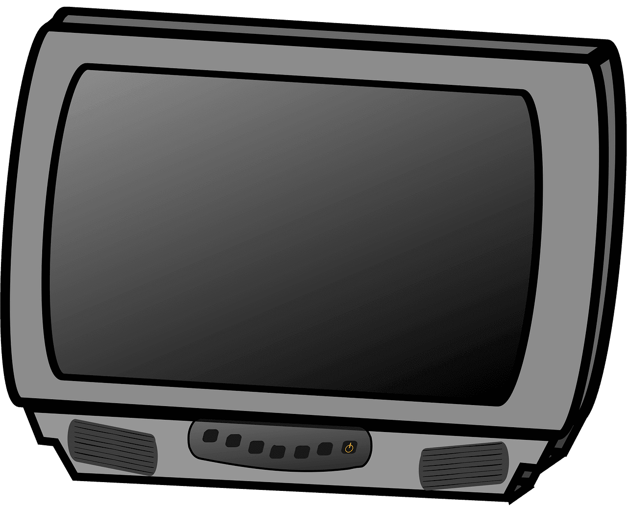 Television vector clipart images 2