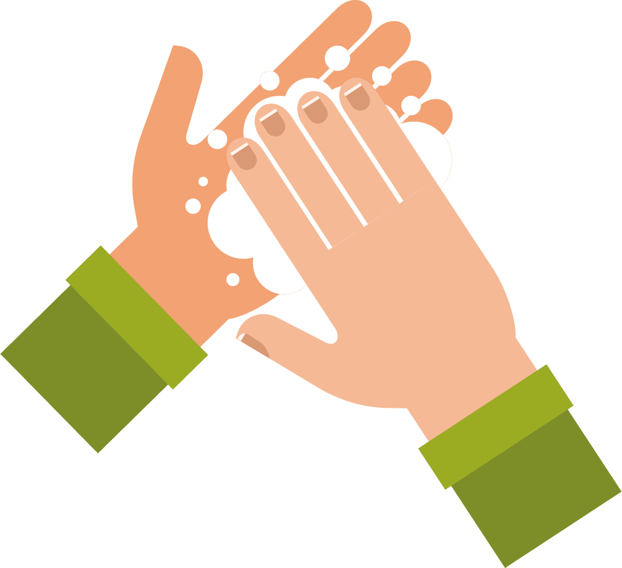 Washing hands wash your vector clipart images