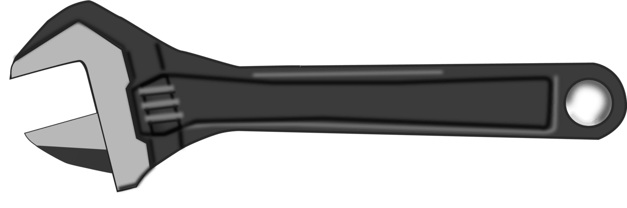 Wrench vector clipart images 10