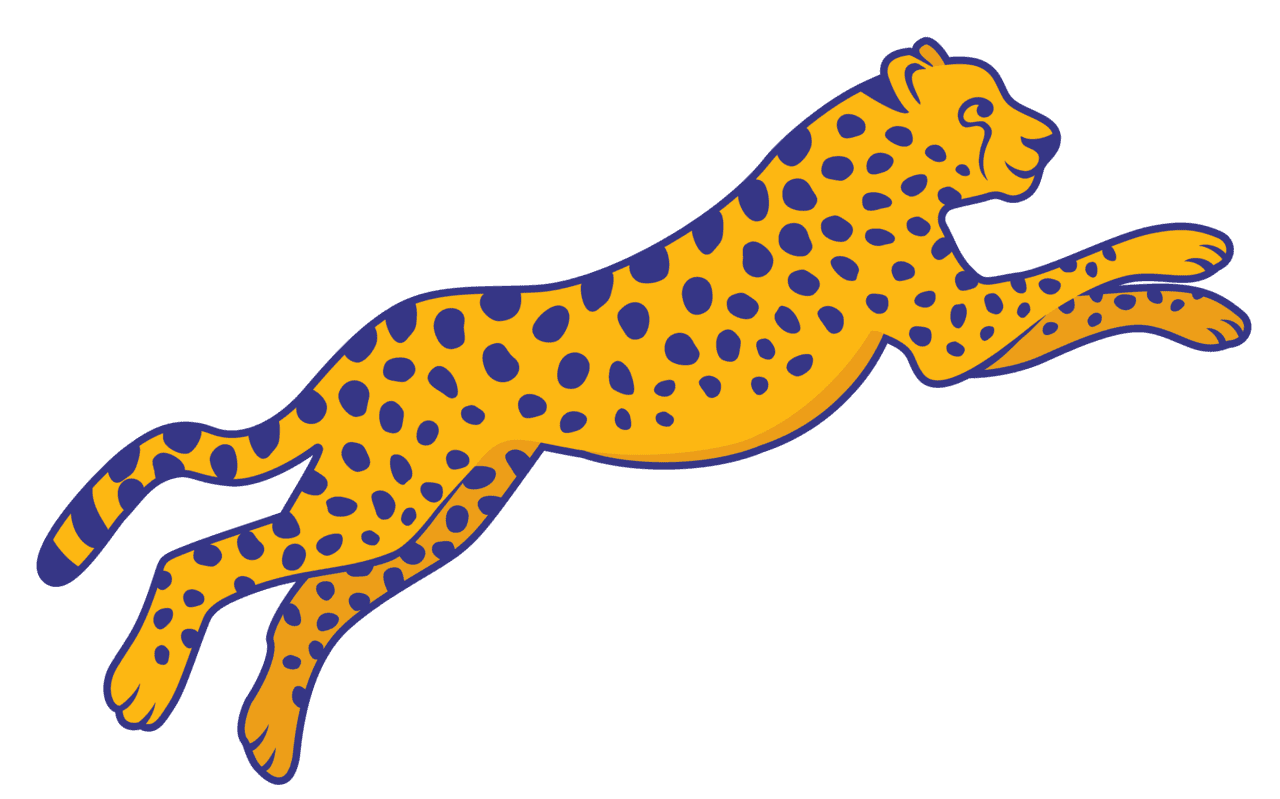 Cheetah chatter elementary clipart transparent