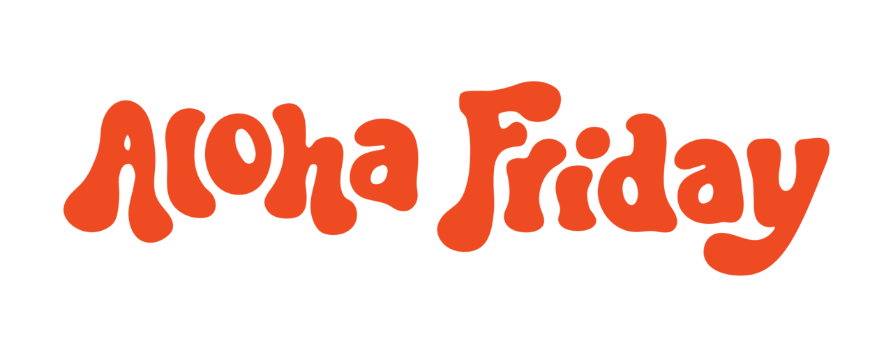 Aloha friday lifestyle brand for kids clipart clip art