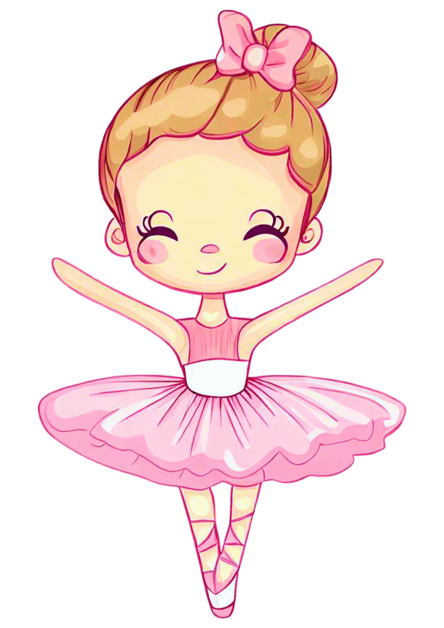 Ballerina bailarina menina imagens de decora clipart