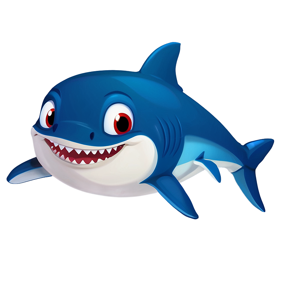 Baby shark cute clipart picture