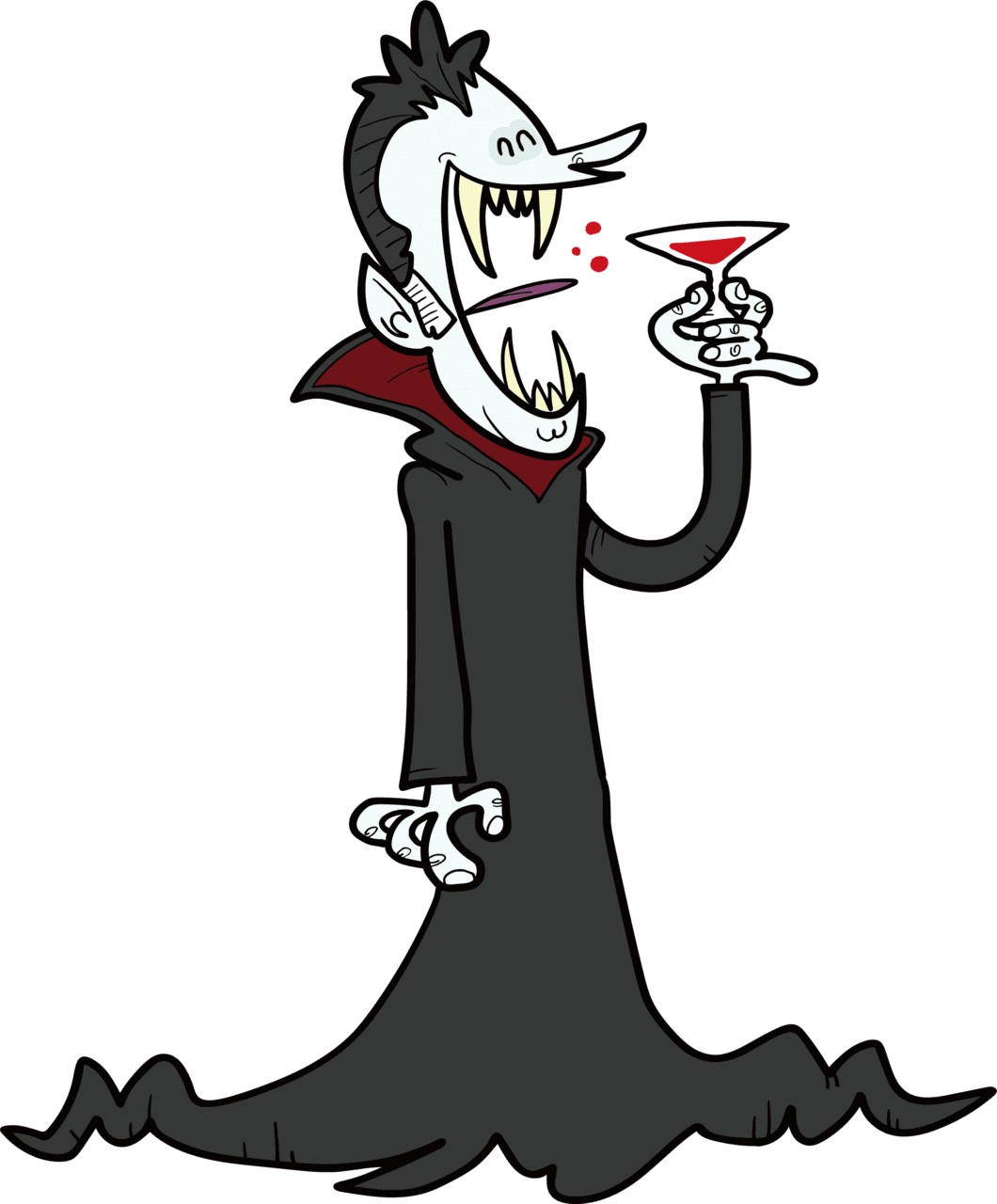 Vampire clipart the crazy laughing picture