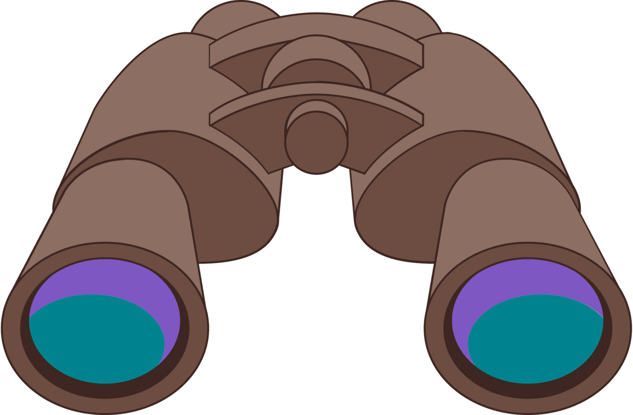 Binoculars vector clipart images 5