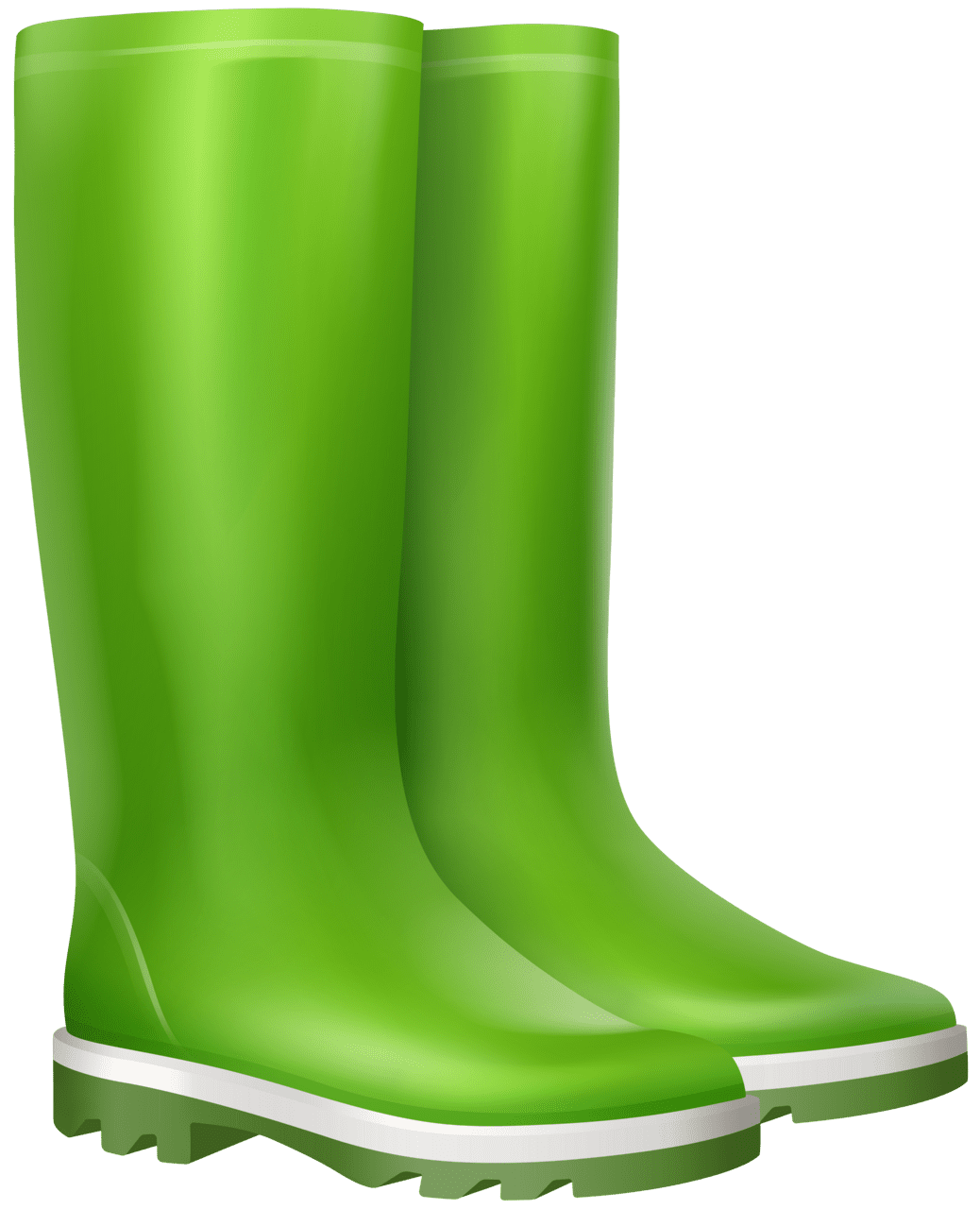Rubber boot green clipart high quality images and