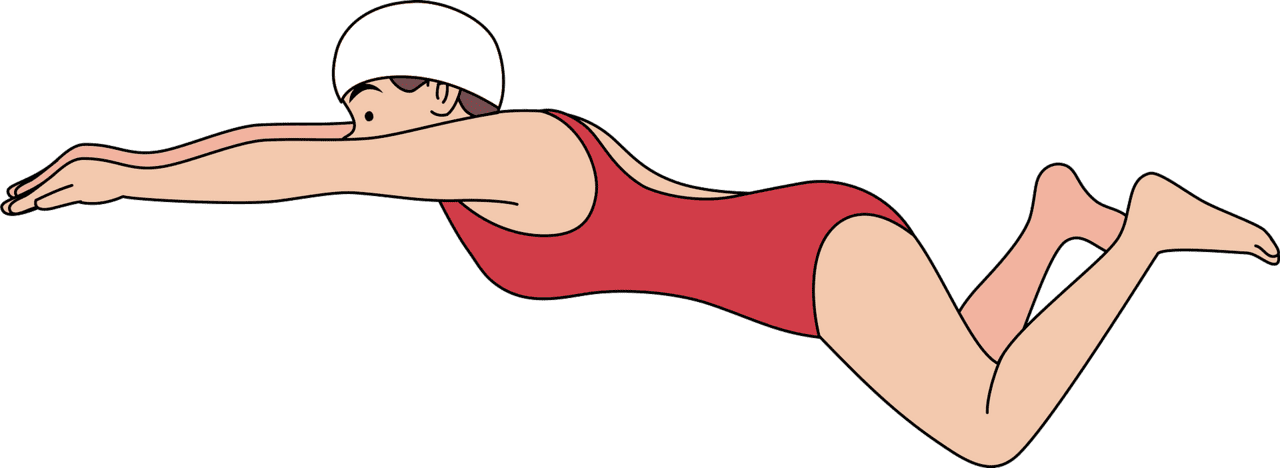 Swim mer using breaststroke vector clipart images