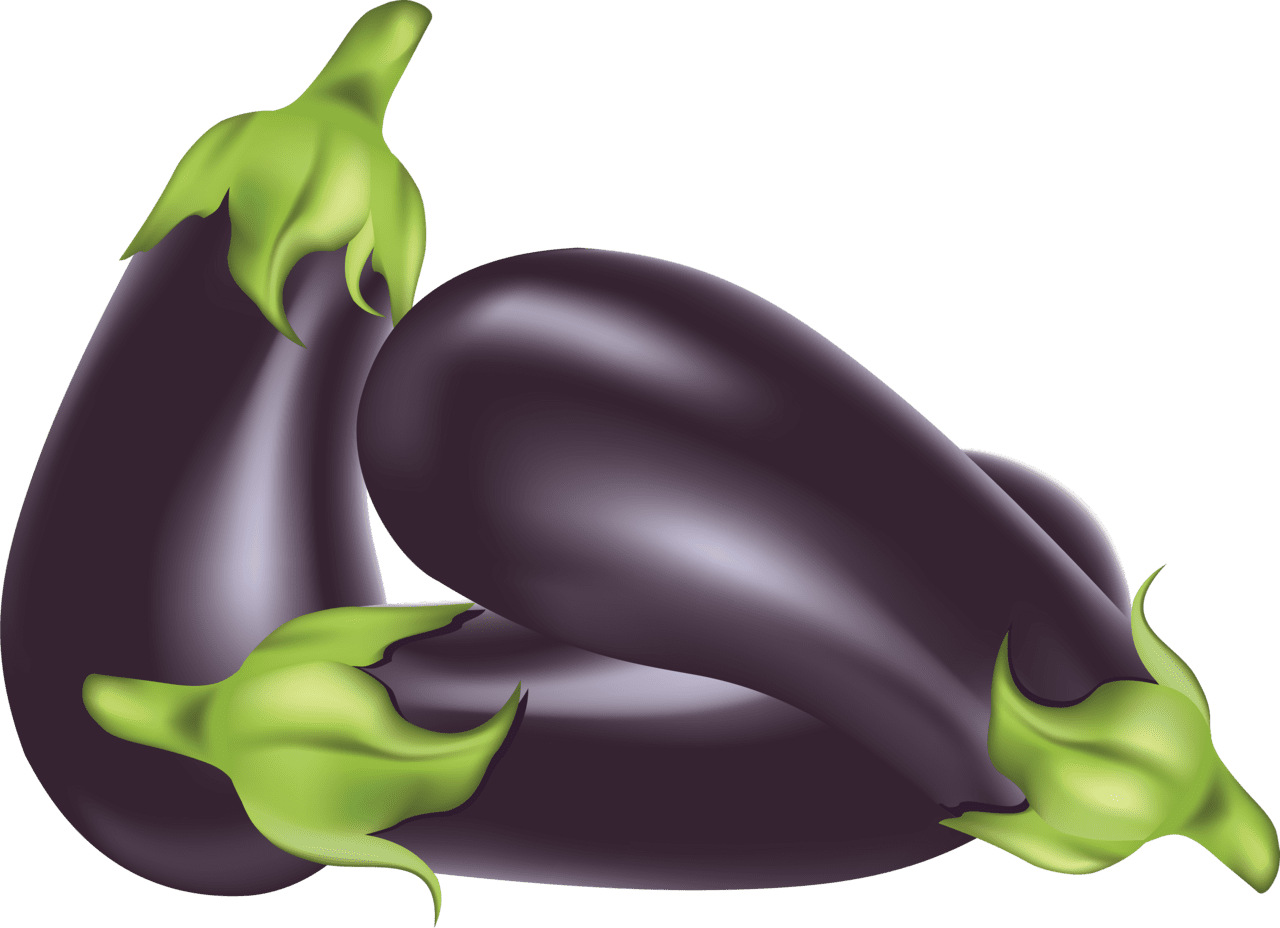 Veggie eggplant clipart free