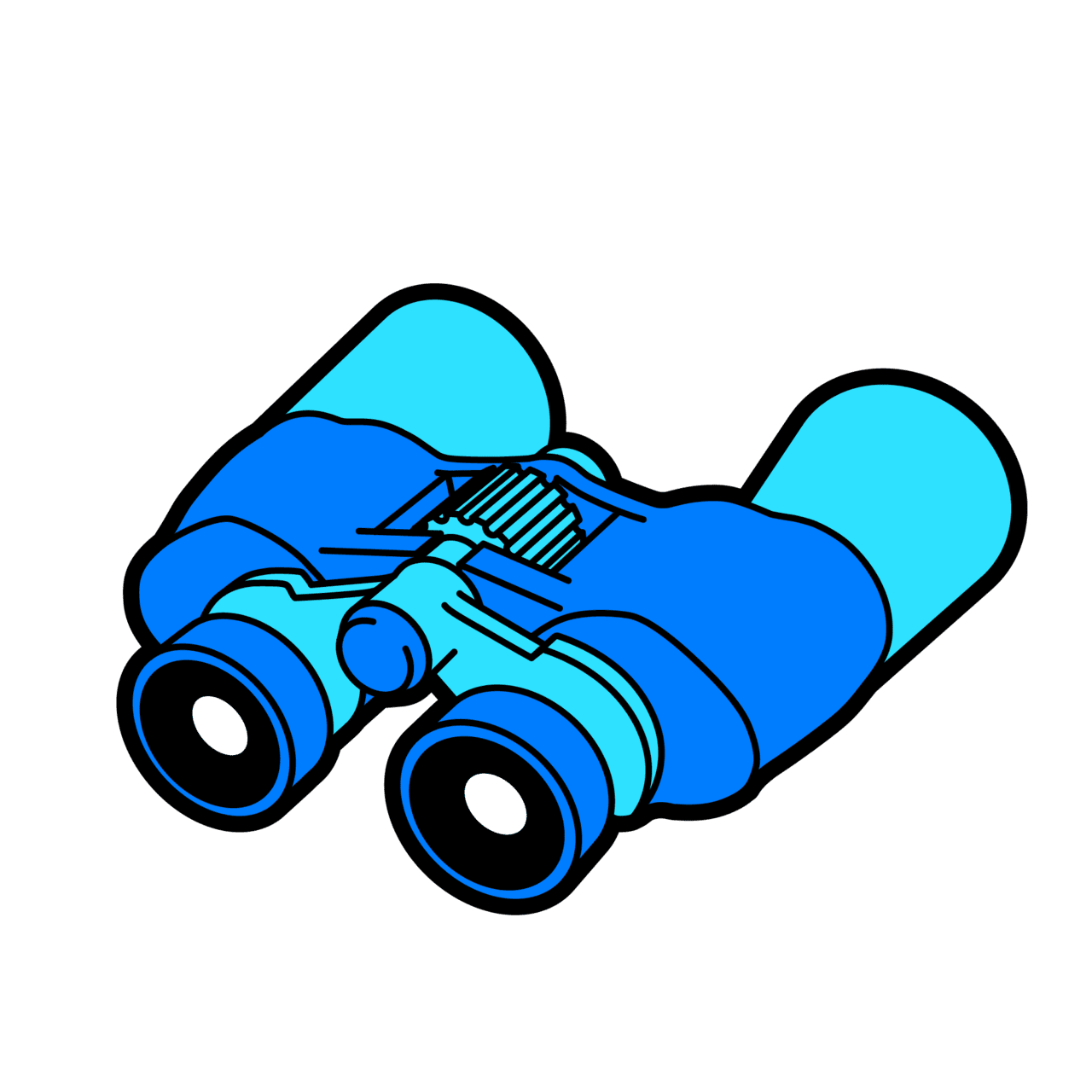Binoculars paretos clipart photo