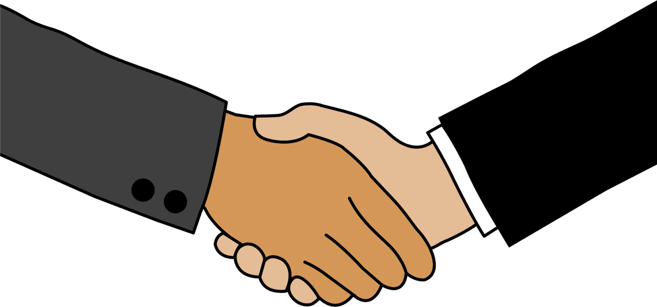 Shake hands business people clipart panda shaking image