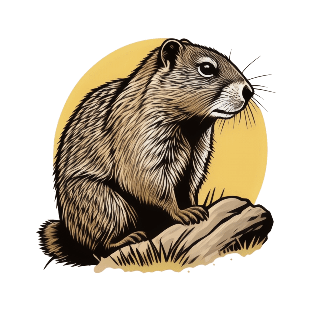 Groundhog day 2024 contact us dowagiac wildlife control clipart background