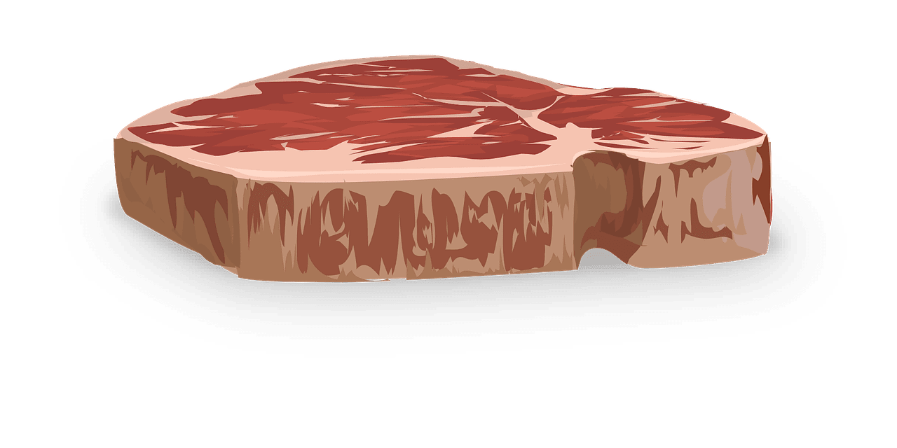 Erste steak aus labor clipart vector