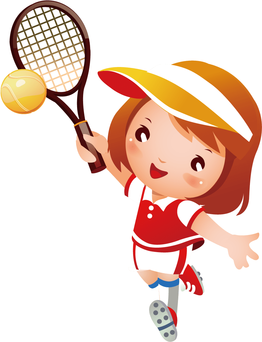 Clipart cute baseball transprent tennis cartoon full size image
