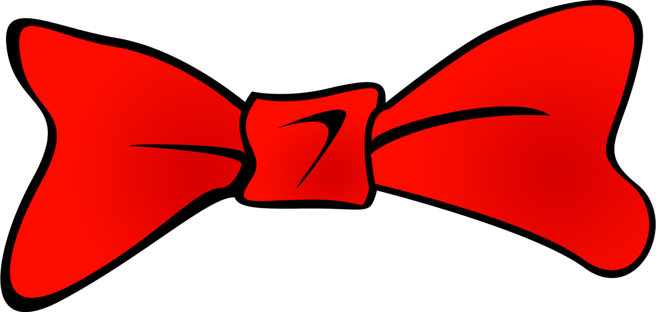 Bow tie red bowtie vector clipart images