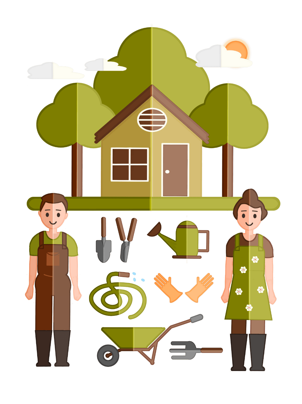 Gardening clipart all image