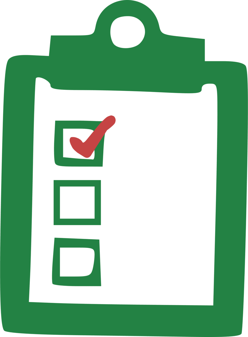 Checklist template use clipart clip art