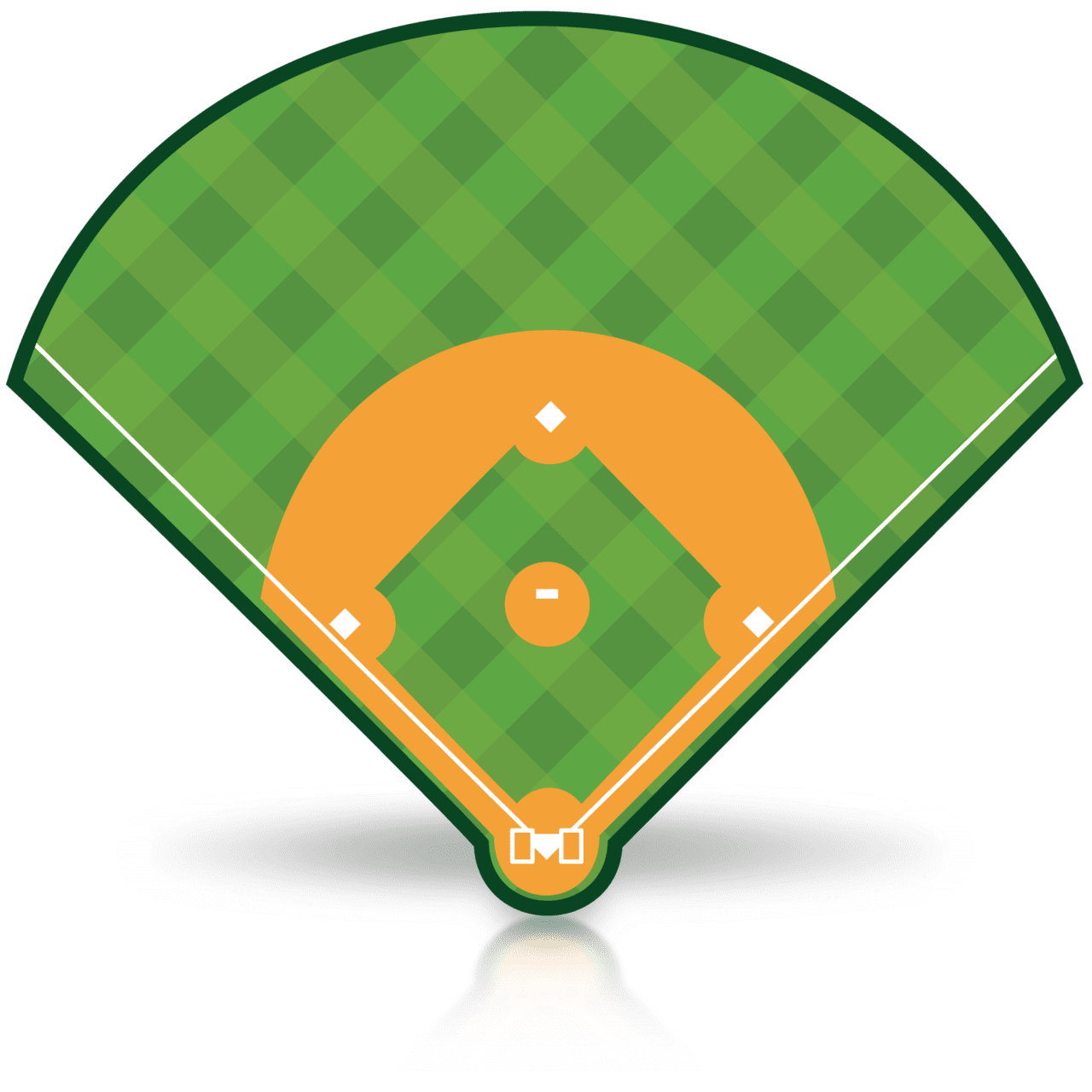 Baseball field sport little league clipart clip art