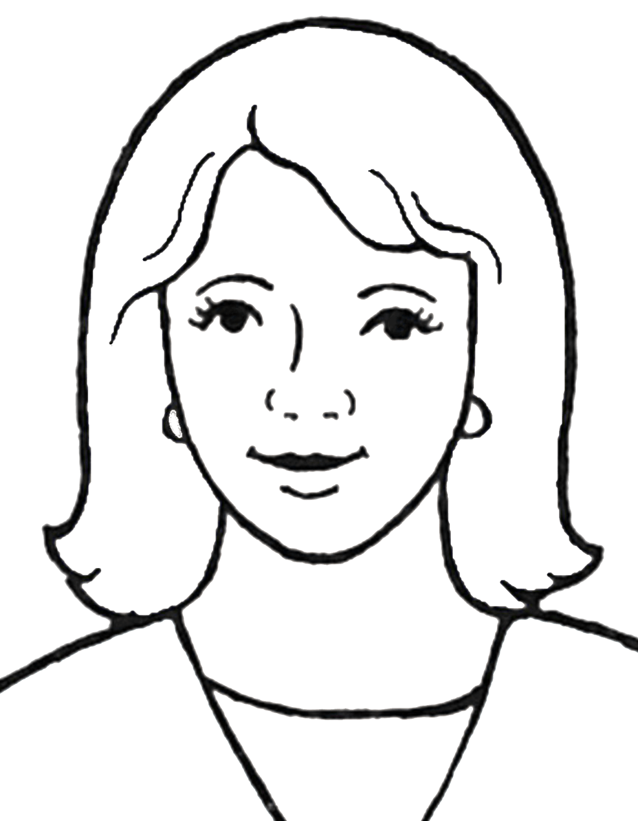 Face mother love you picture prompts clipart