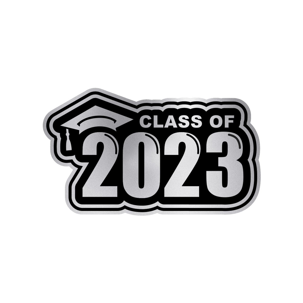 Class of 2023 sticker clipart background