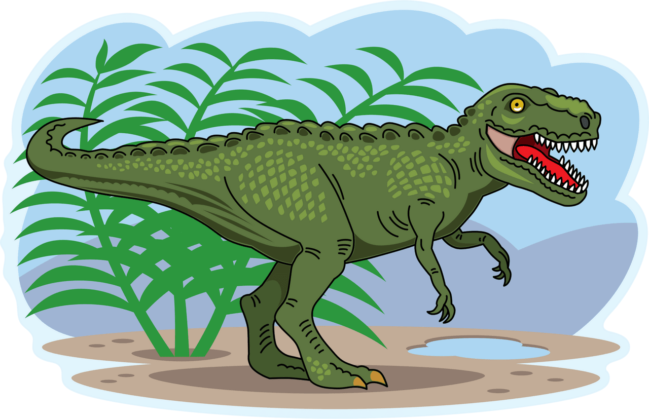 Rex tyrannosaurus vector clipart images 2