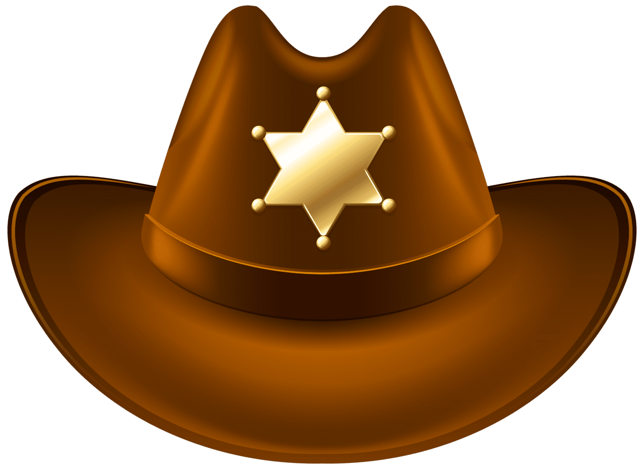 Texas clipart cowboy hat vector