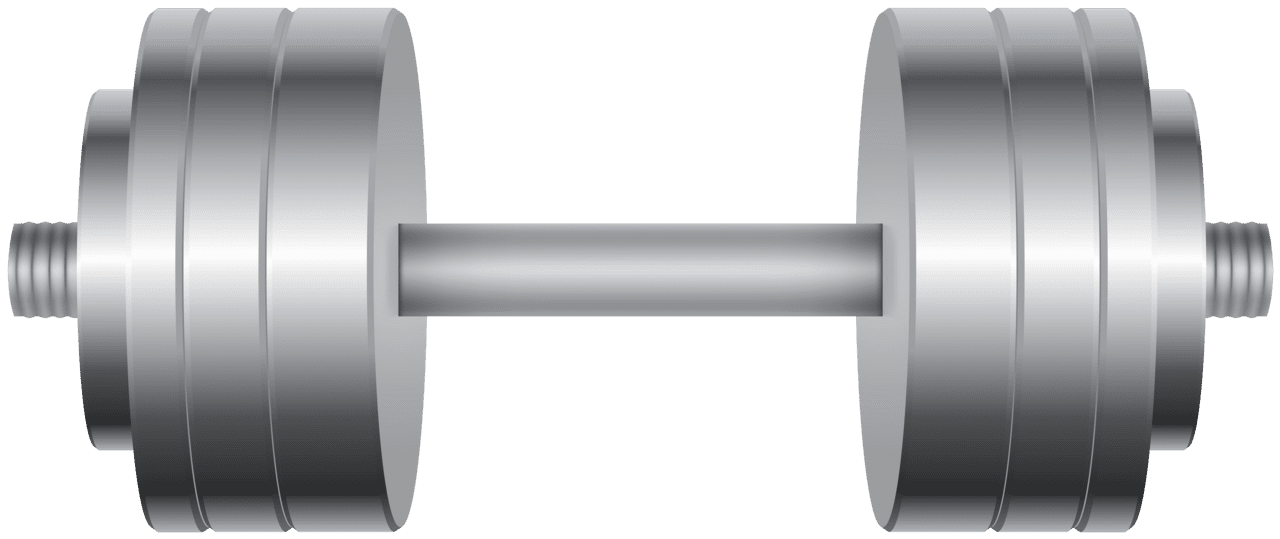 Gym dumbbell clipart image high quality images and