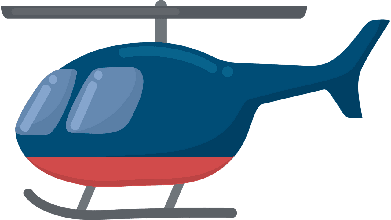 Helicopter vector clipart images 3