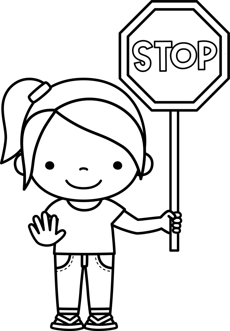 Stop pin page clipart photo