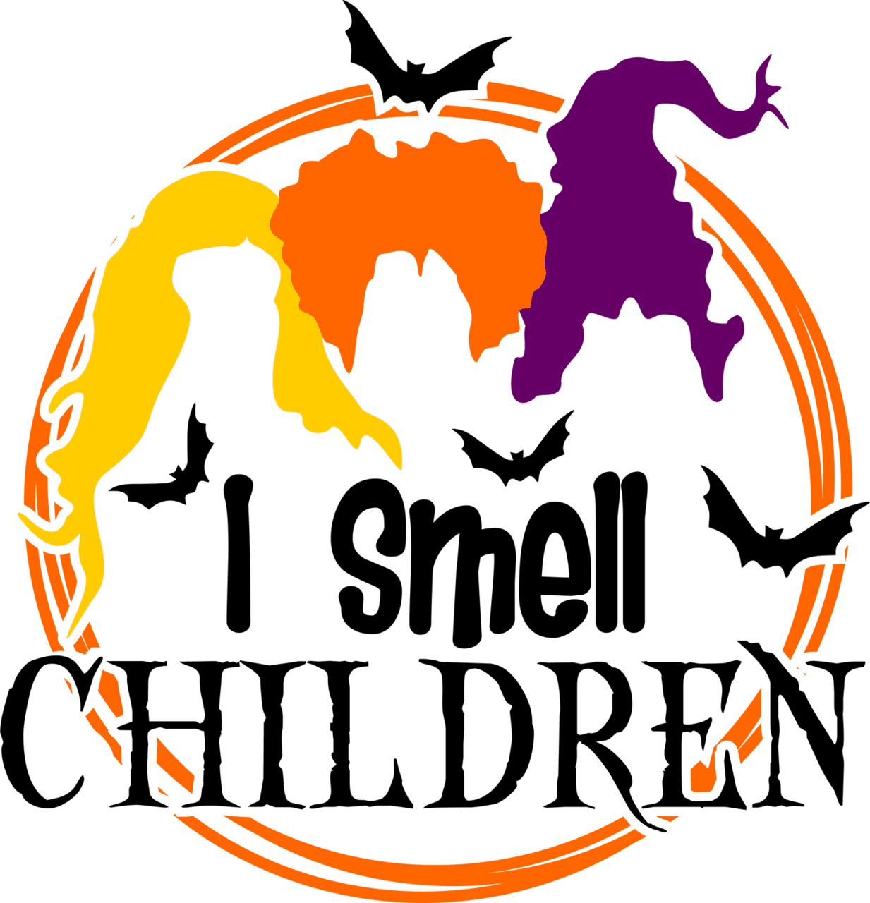 Smell children hocus pocus design transfer southern dream ga clipart clip art