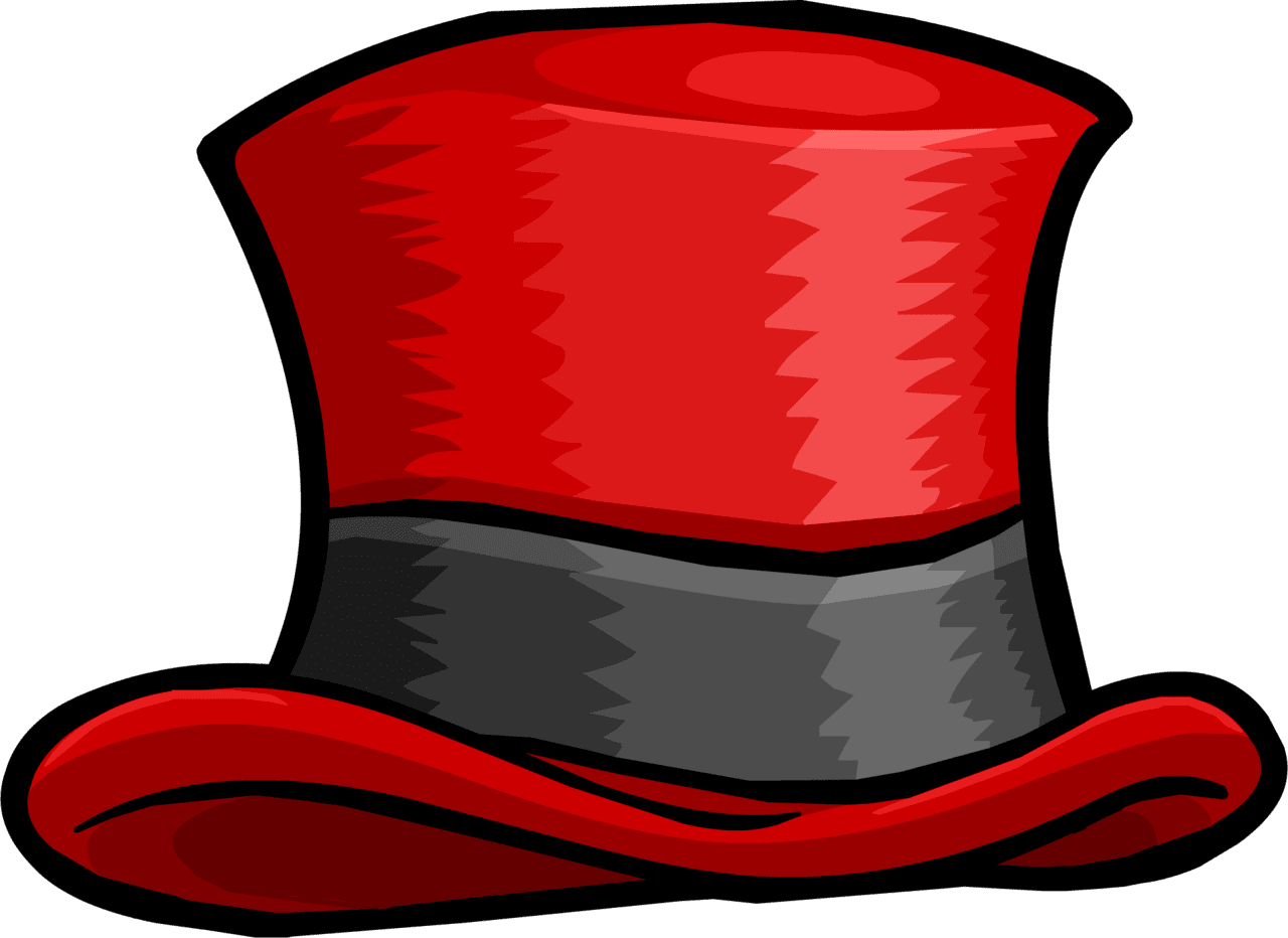 Top hat pin page clipart photo 6